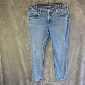 Silver Jeans Women's Light Blue Ankle Jeans